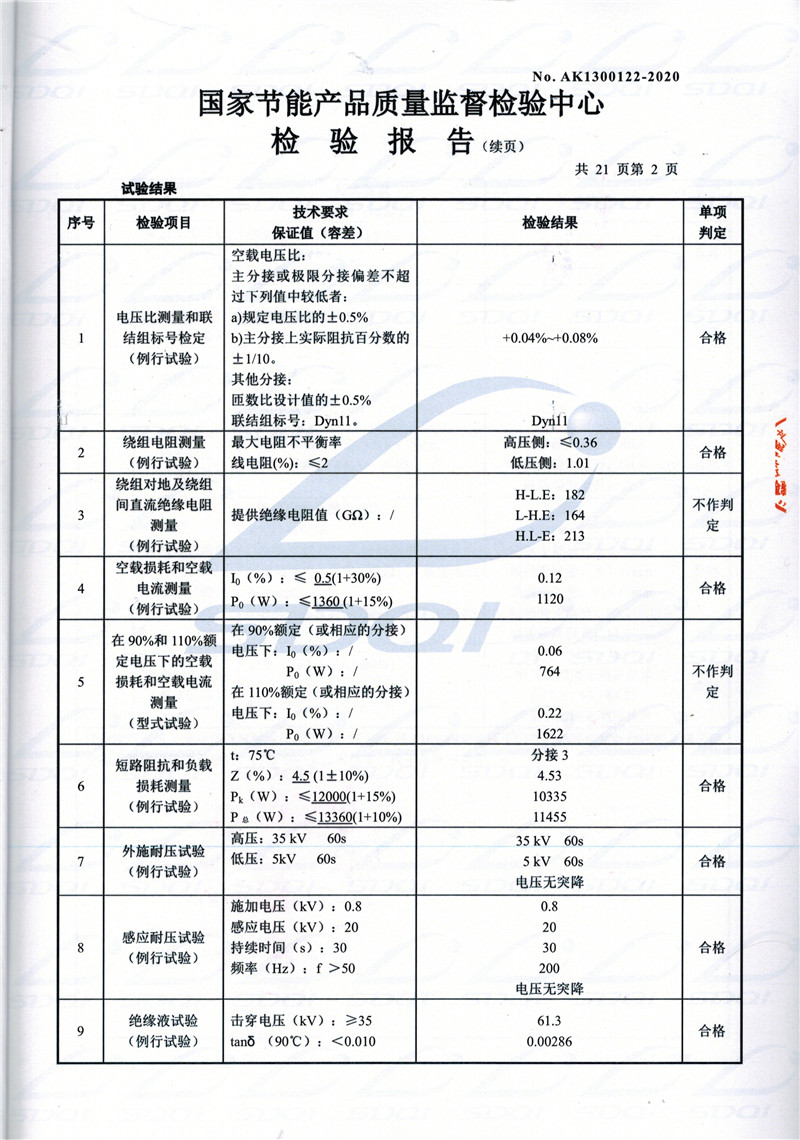 高低压试验报告-S11-1250于洪于洪于洪油浸式变压器-2.jpg
